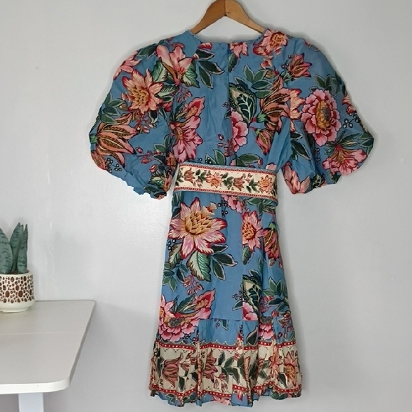 FARM Rio Wonderful Bouquet Mini Dress Womens XS - Picture 7 of 8